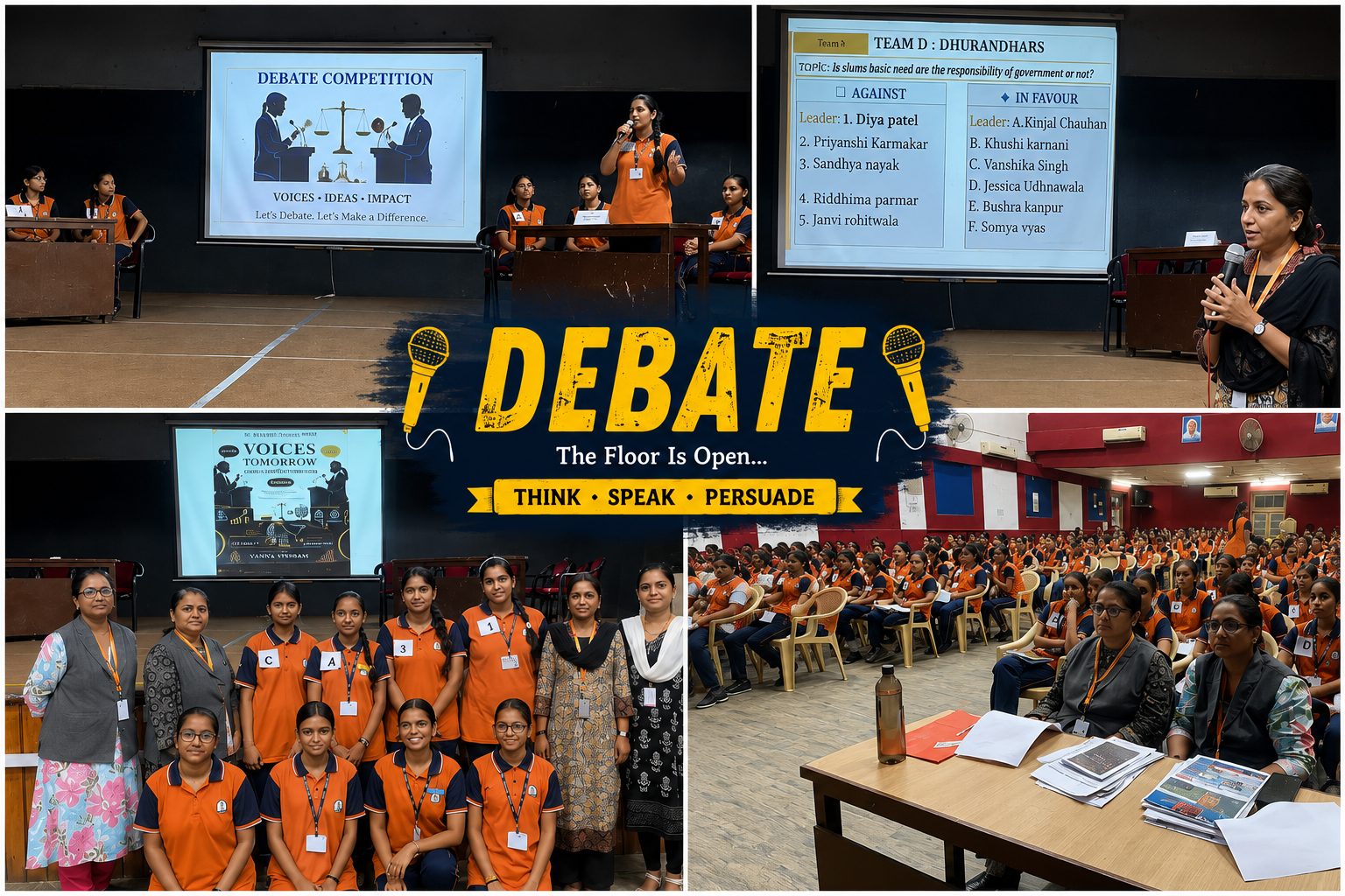 Debate – The Floor is Open…..  2026-2027 [S.F.]